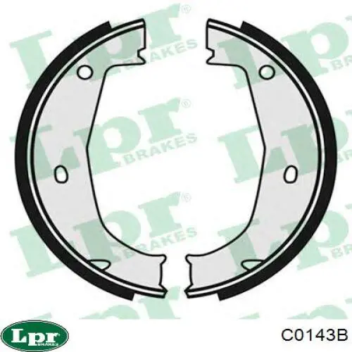 C0143B LPR cable de freno de mano trasero derecho