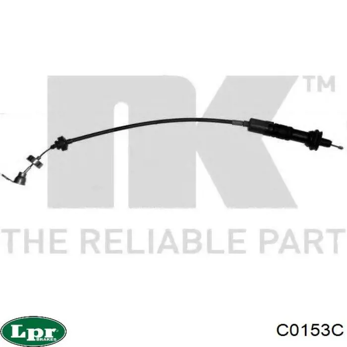 C0153C LPR cable de embrague