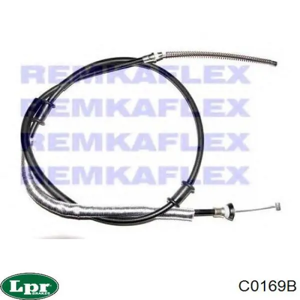 C0169B LPR cable de freno de mano trasero derecho