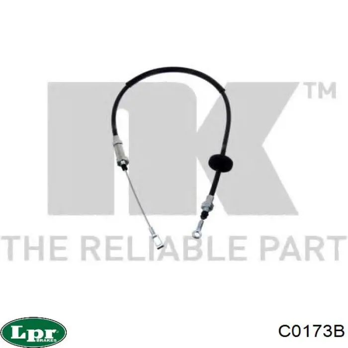 C0173B LPR cable de freno de mano delantero
