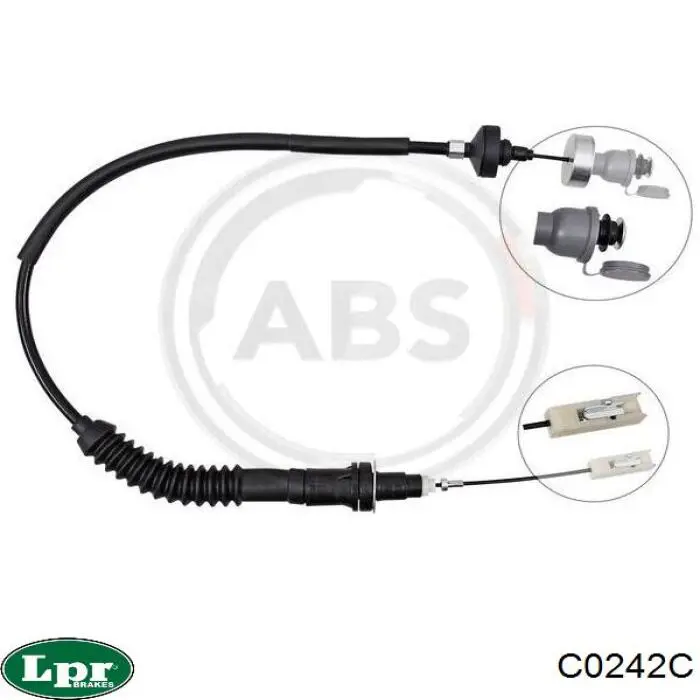 Cable de embrague LPR C0242C precio, desde 34,31 EUR