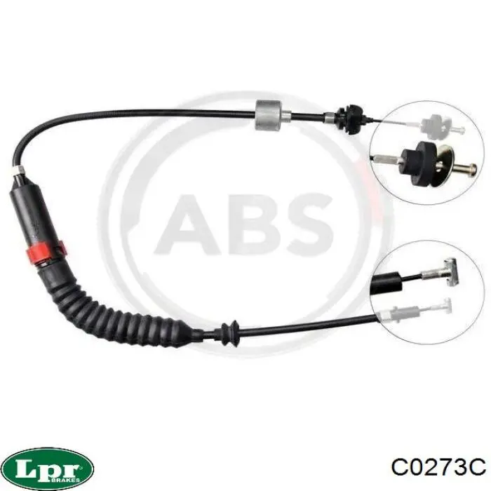 C0273C LPR cable de embrague