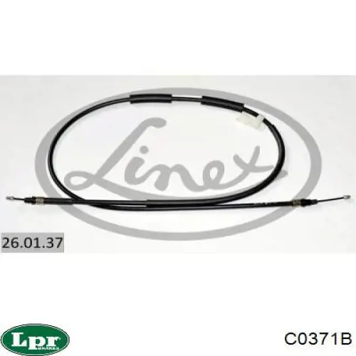 C0371B LPR cable de freno de mano trasero izquierdo