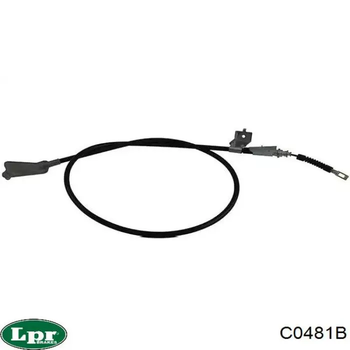 C0481B LPR cable de freno de mano trasero izquierdo