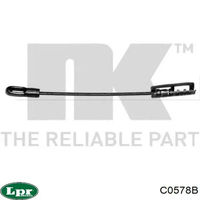 C0578B LPR cable de freno de mano trasero derecho/izquierdo