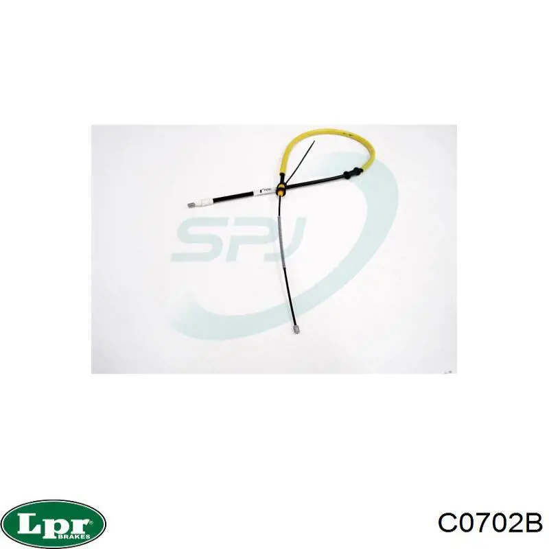 C0702B LPR cable de freno de mano trasero izquierdo