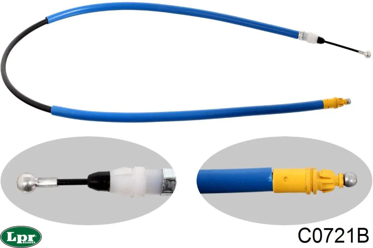 Cable de freno de mano trasero derecho LPR C0721B precio, desde 11,69 EUR