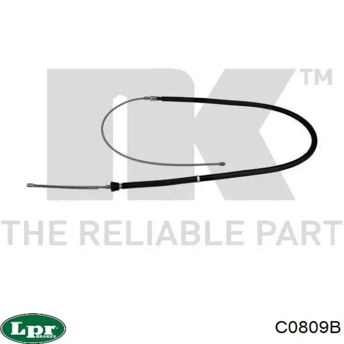 Cable de freno de mano trasero derecho/izquierdo LPR C0809B precio, desde 10,08 EUR