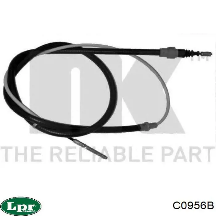 C0956B LPR cable de freno de mano trasero derecho/izquierdo