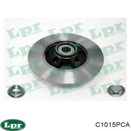 Disco de freno trasero C1015PCA LPR