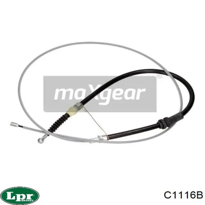 C1116B LPR cable de freno de mano trasero derecho/izquierdo