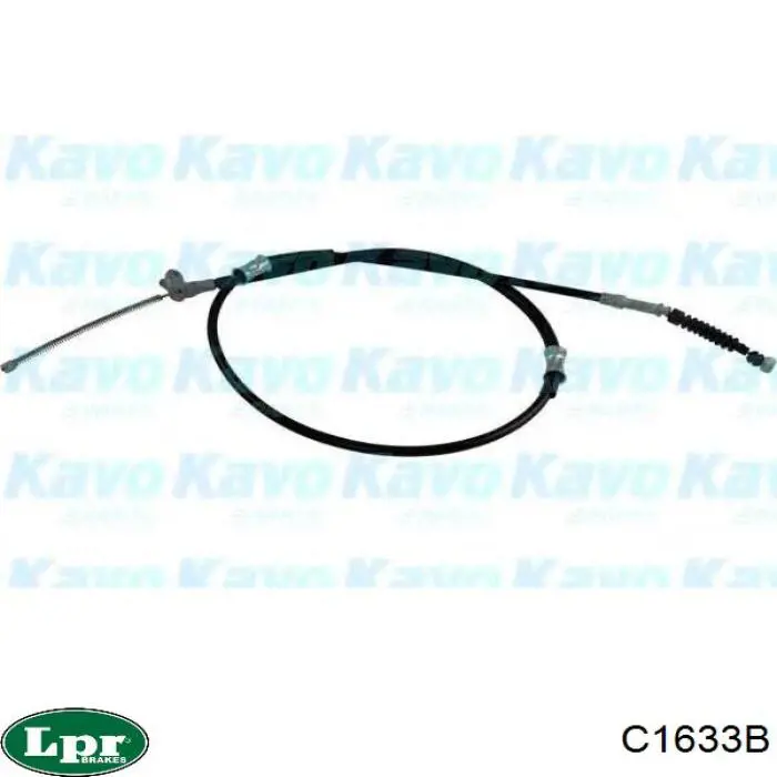 C1633B LPR cable de freno de mano trasero derecho