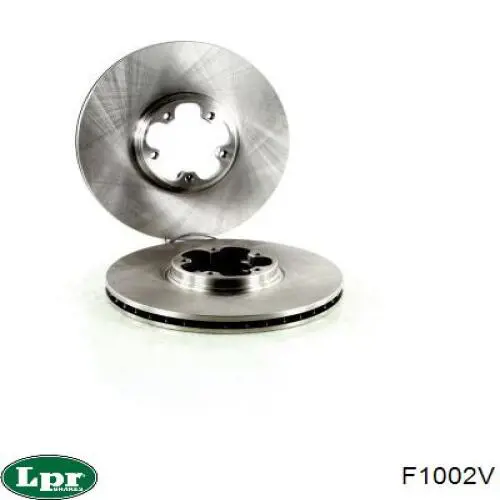 Disco de freno delantero LPR F1002V