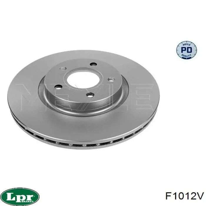 Freno de disco delantero Volvo V40 525, 526