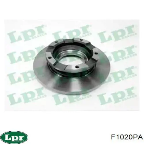 F1020PA LPR disco de freno trasero
