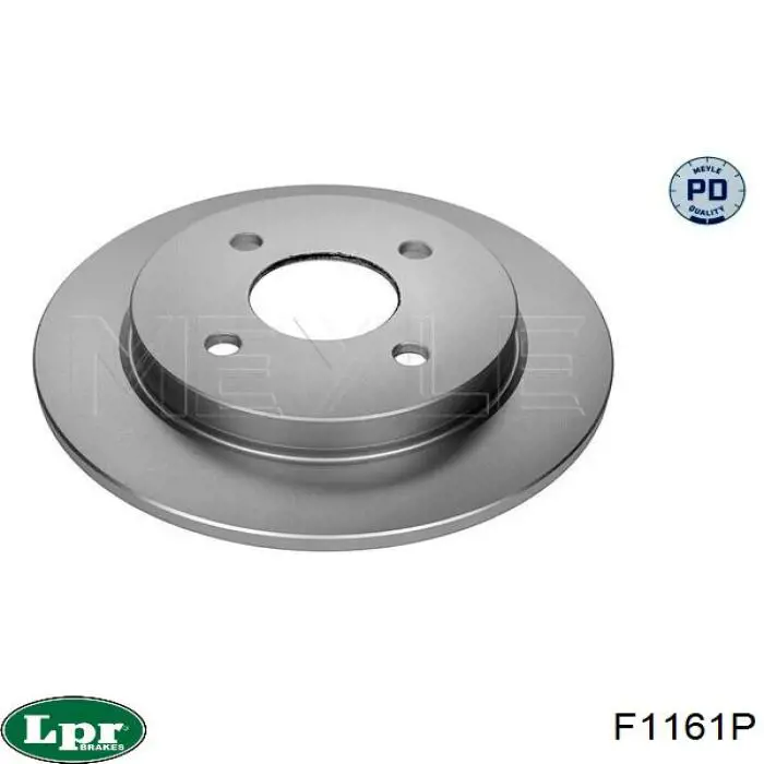 Disco de freno trasero Ford Sierra 1 GBC