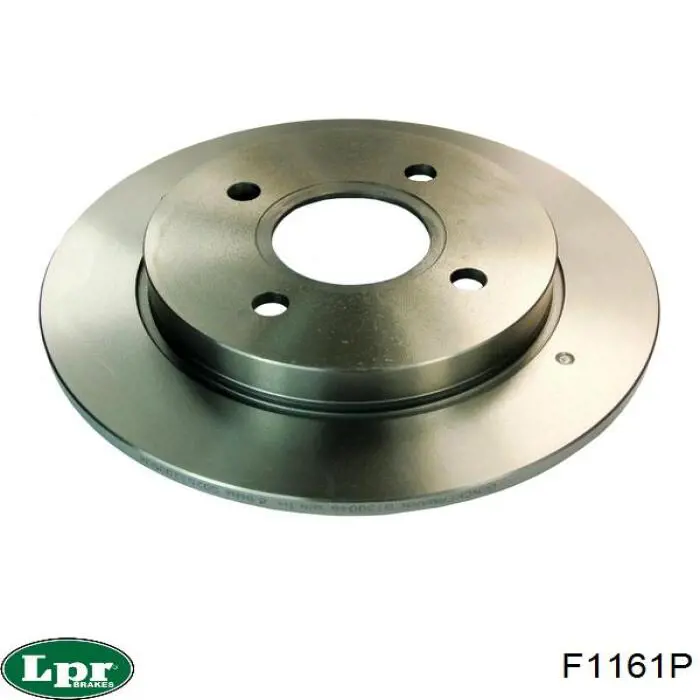 Disco de freno trasero Ford Sierra 1 GBC