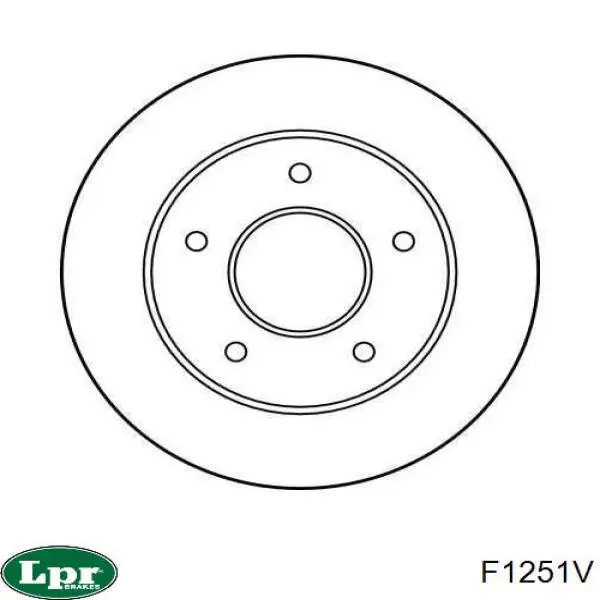 Freno de disco delantero Ford Escort 4 GAF, AWF, ABFT