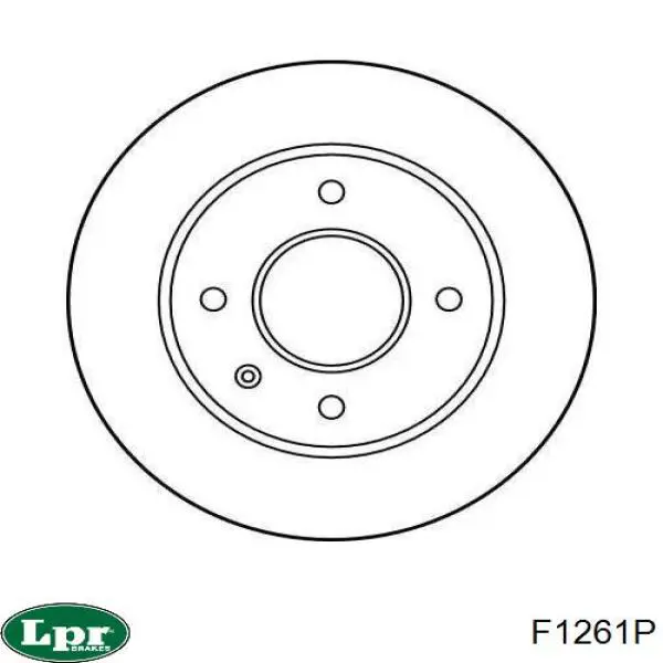 Disco de freno Ford Orion II (AFF)