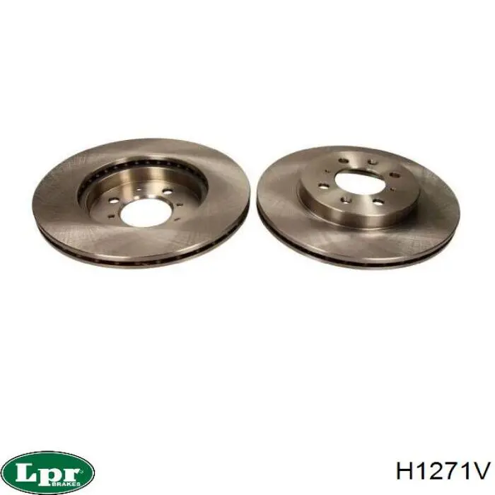 Frenos delanteros LPR H1271V precio, desde 27,27 EUR
