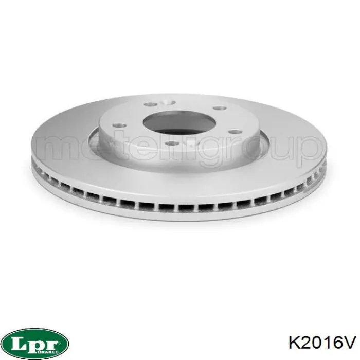 Disco de freno delantero LPR K2016V