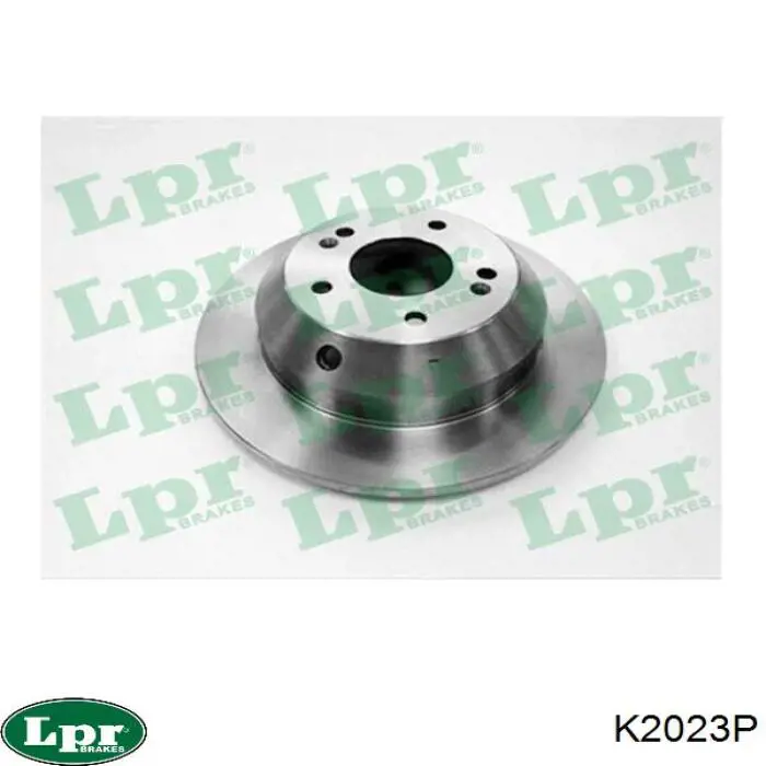 K2023P LPR disco de freno trasero