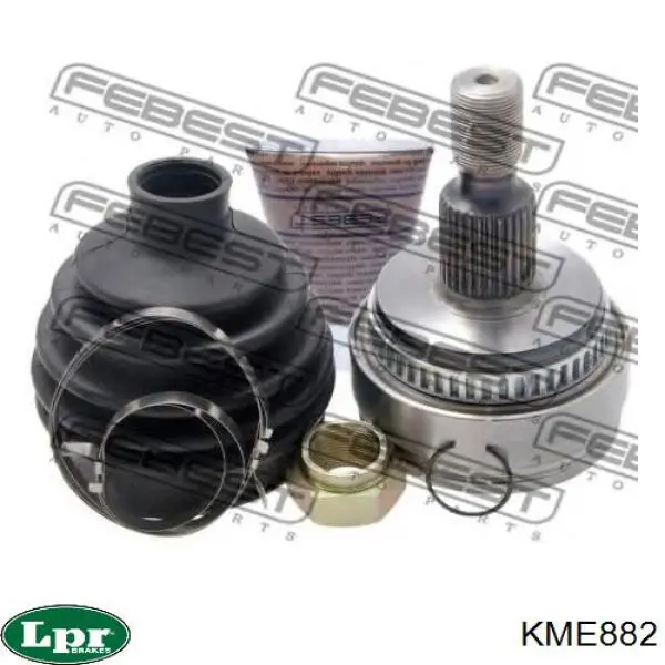 Junta homocinética exterior delantera LPR KME882 precio, desde 47,30 EUR