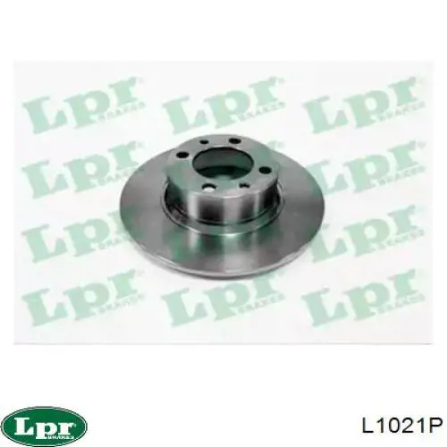 L1021P LPR disco de freno delantero