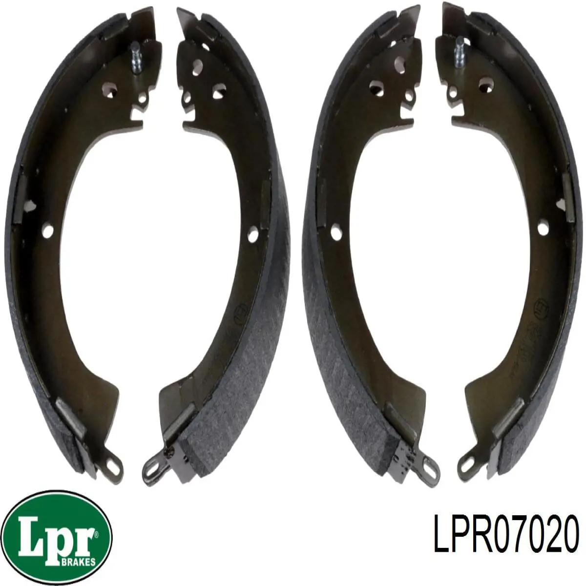 LPR07020 LPR zapatas de frenos de tambor traseras