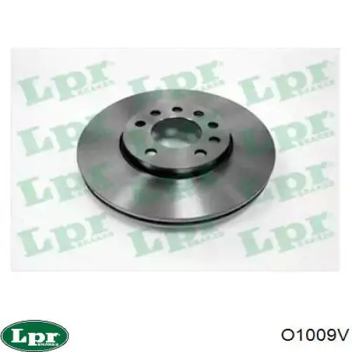 Disco de freno delantero LPR O1009V