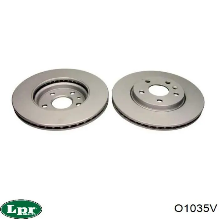 Disco de freno O1035V LPR