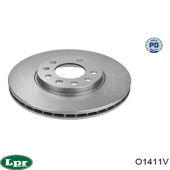 Disco de freno O1411V LPR