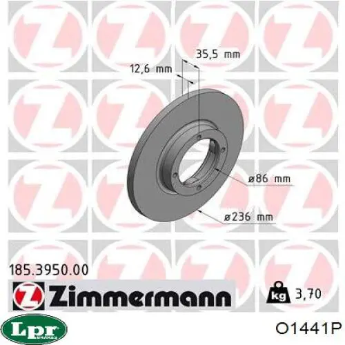 Freno de disco delantero Chevrolet Spark (Matiz) M200, M250