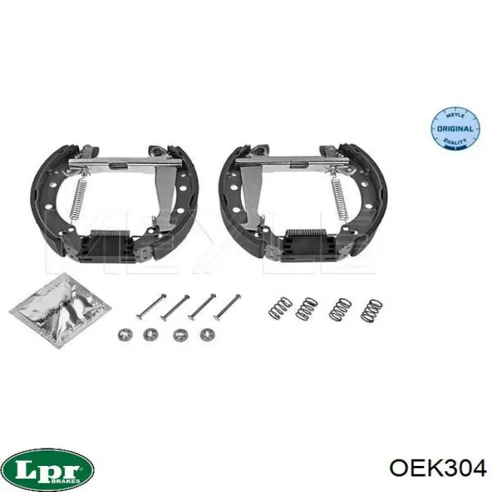 Kit de zapatas de frenos de tambor, con cilindros, completo LPR OEK304 precio, desde 77,86 EUR