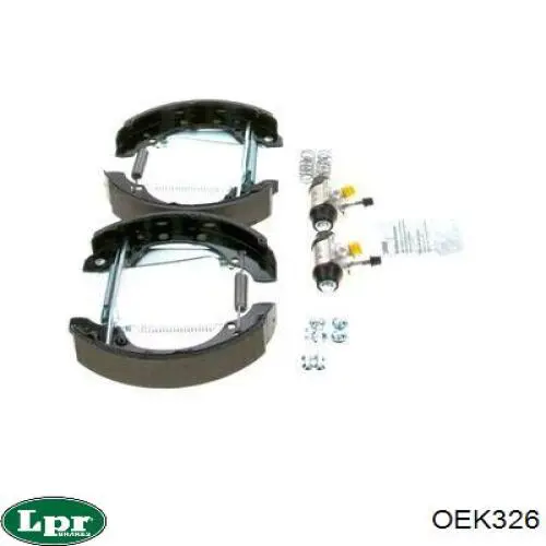 Zapatas de freno de tambor traseras LPR OEK326 precio, desde 57,26 EUR