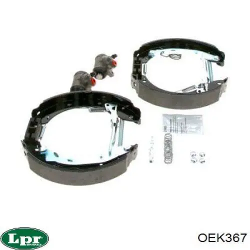 Zapatas de freno de tambor traseras LPR OEK367 precio, desde 80,66 EUR