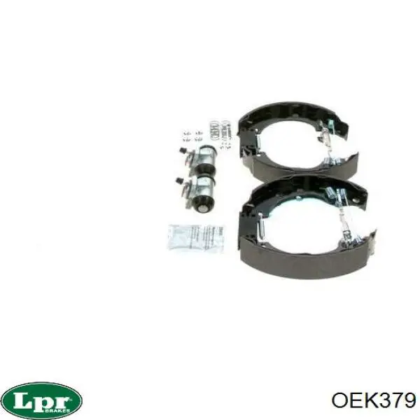 Comprar OEK379 LPR Kit de frenos de tambor, con cilindros, completo