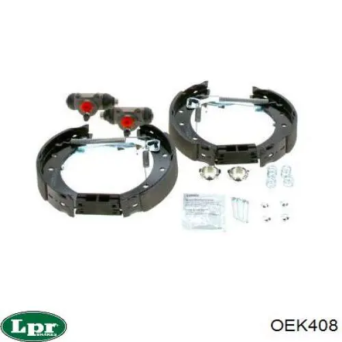 Zapatas de freno de tambor traseras LPR OEK408 precio, desde 26,81 EUR