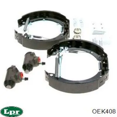 Zapatas de freno OEK408 LPR