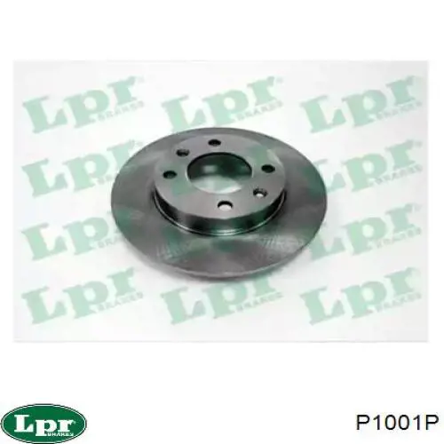 P1001P LPR Freno de disco trasero