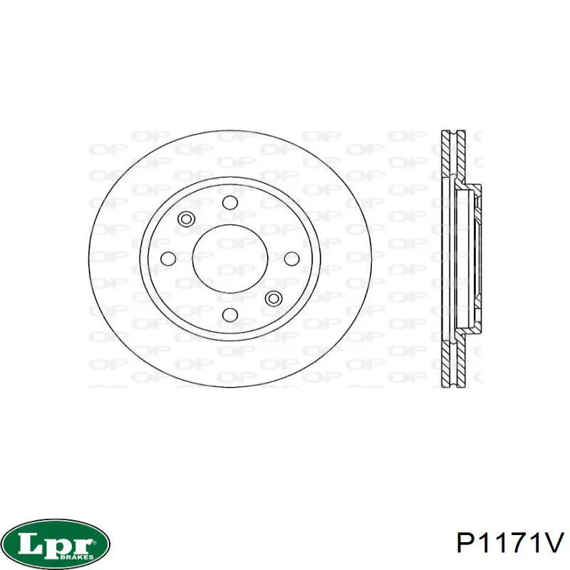 Freno de disco delantero Peugeot 205 1 741A, C
