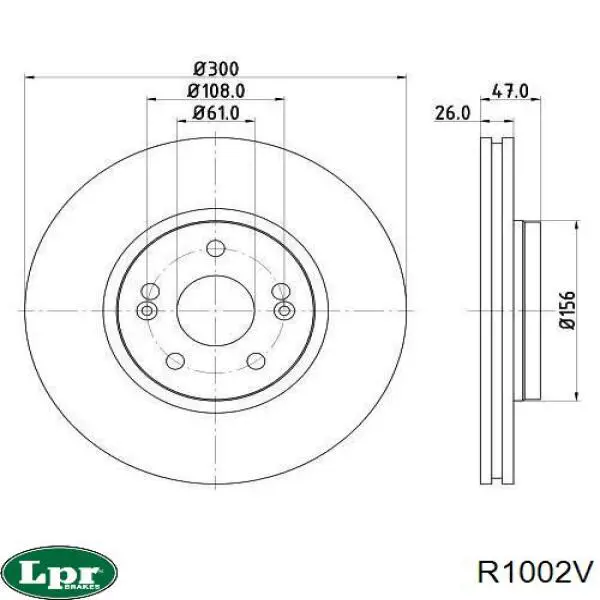 R1002V LPR Discos