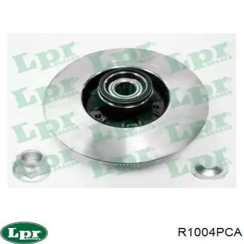 R1004PCA LPR Freno de disco trasero