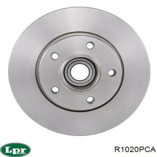 Comprar R1020PCA LPR Disco de freno trasero