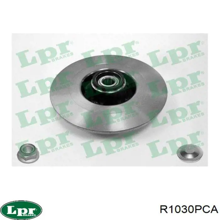 Comprar R1030PCA LPR Disco de freno trasero
