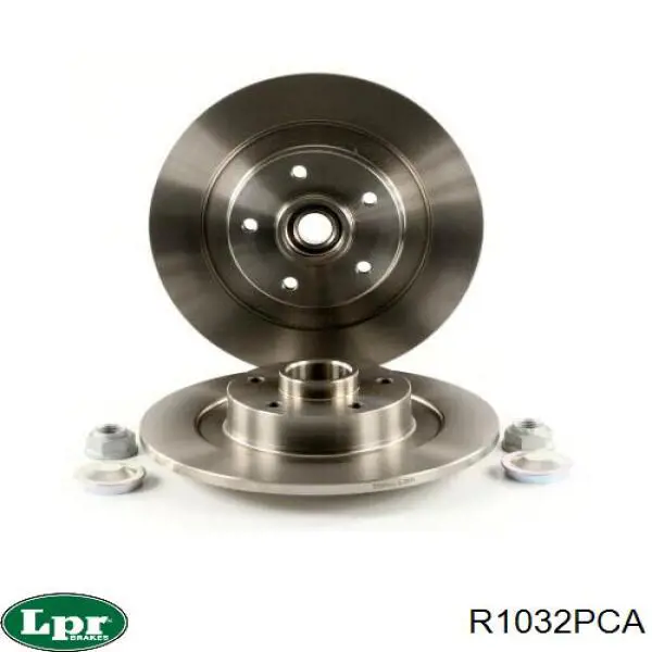 Disco de freno trasero R1032PCA LPR