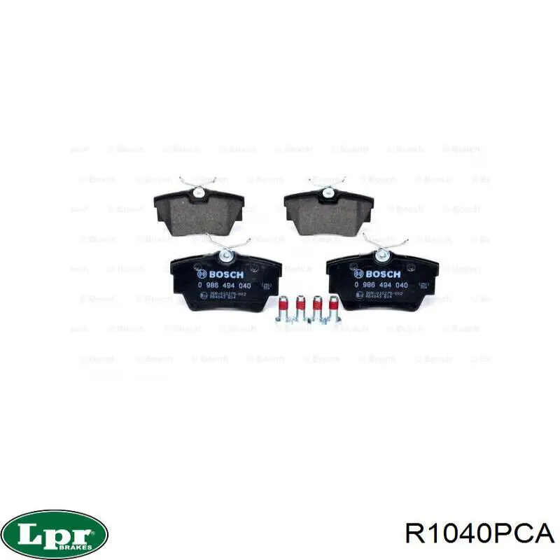 R1040PCA LPR Freno de disco trasero