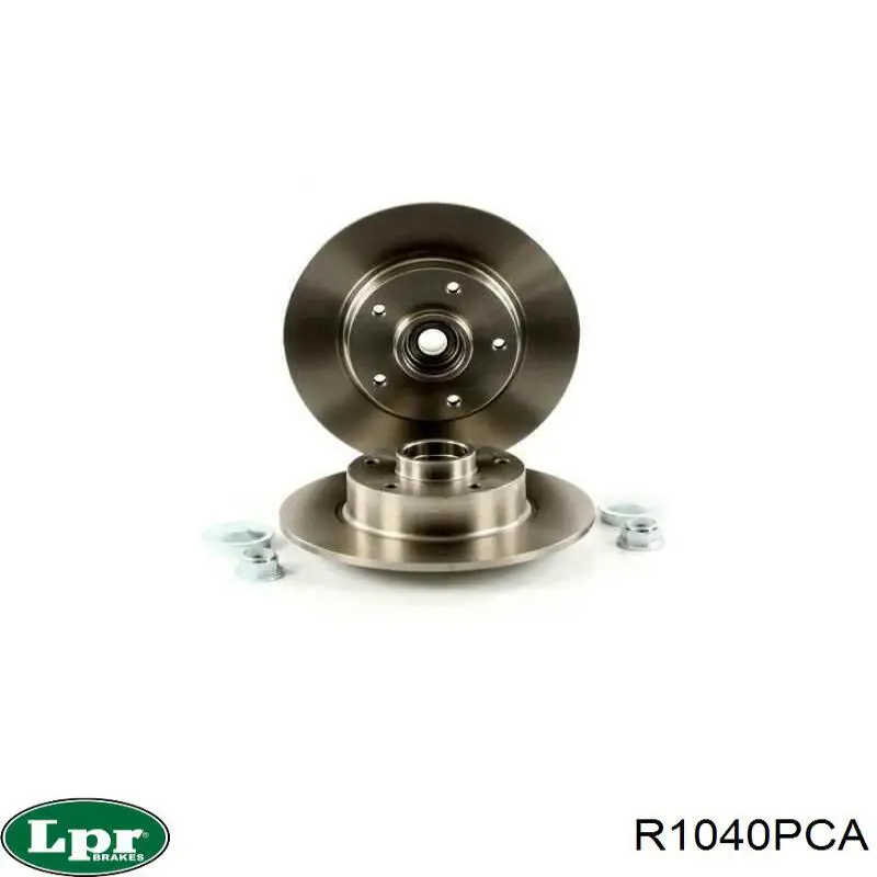 Frenos traseros LPR R1040PCA