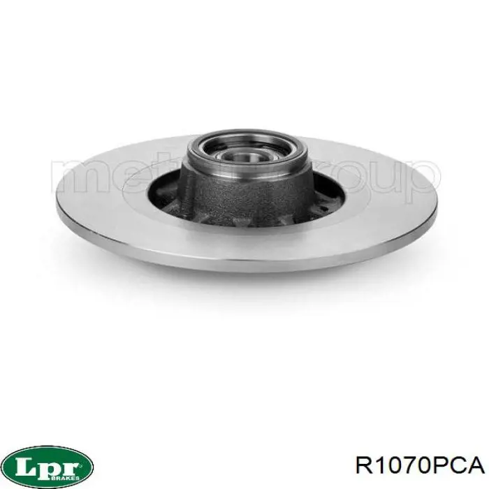 Disco de freno trasero LPR R1070PCA precio, desde 95,26 EUR