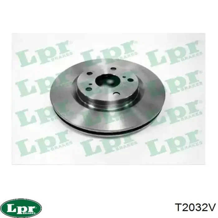 Frenos delanteros LPR T2032V precio, desde 38,42 EUR